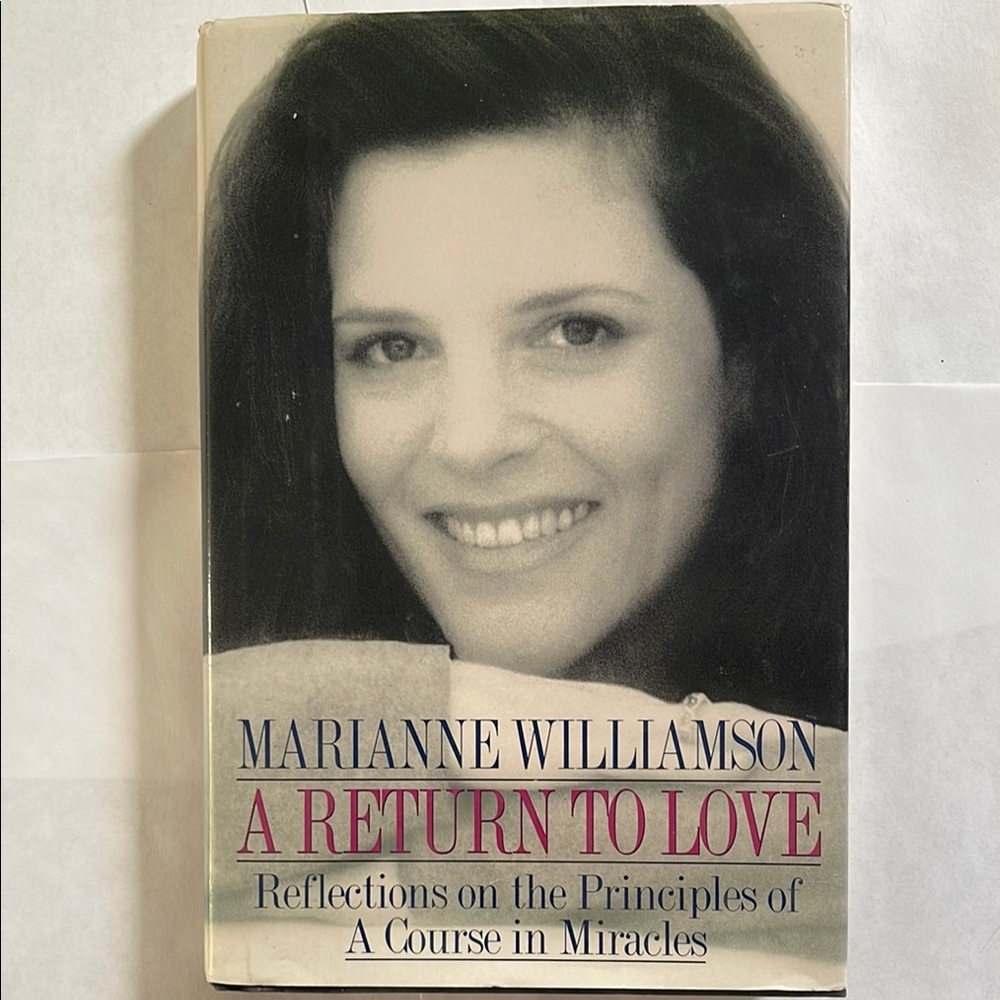 A Return to Love by Marianne Williamson book